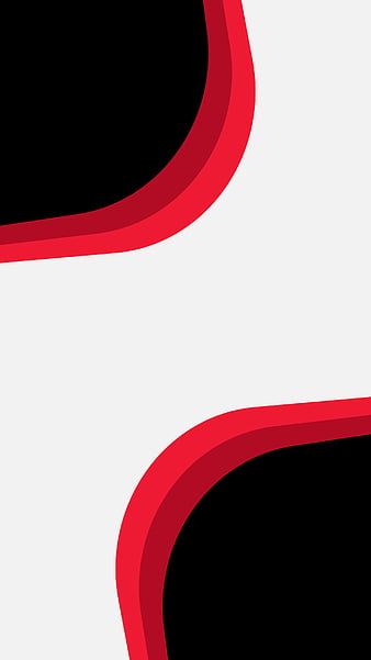 Simple Abstract, White, black, flat, latest, lines, modern, red, HD phone  wallpaper | Peakpx