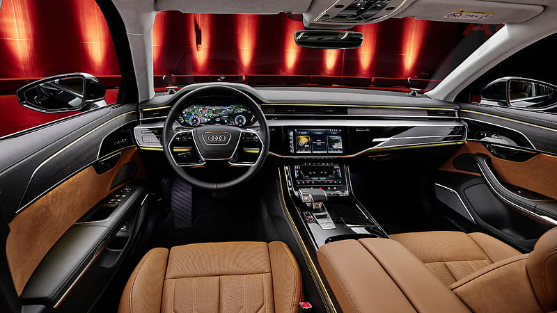 Audi a8 l 60 tfsi quattro 2021 interior coches, Fondo de pantalla HD |  Peakpx