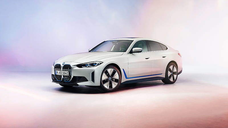 BMW i4 2021, HD wallpaper