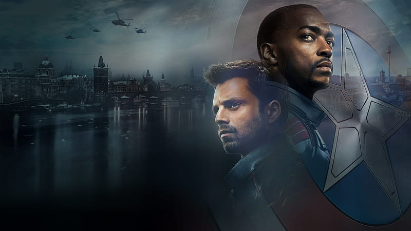 The Falcon and the Winter Soldier Official Poster, HD wallpaper