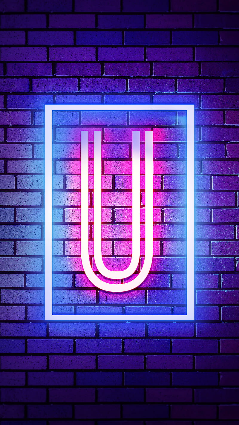 U Neon, Neon Alphabet, Neon U, U Alphabet, HD phone wallpaper | Peakpx
