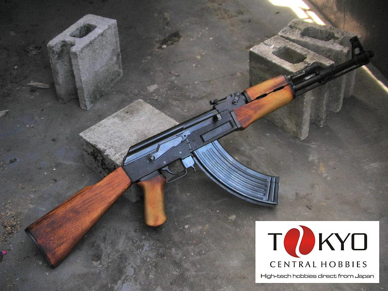 AK-47, gun, HD wallpaper