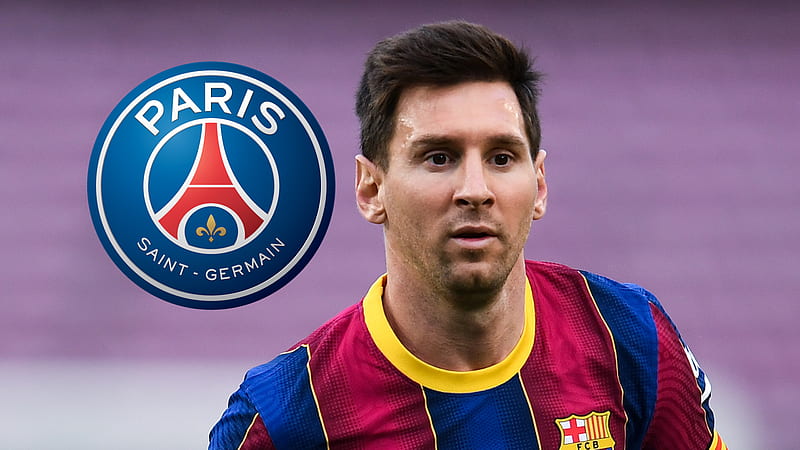 Lionel Messi Is Wearing Blue Maroon Sports Dress In Light Purple Blur Background Messi, HD wallpaper