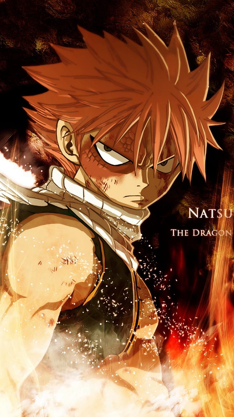 Wallpaper blood, fight, dragon, God, Fairy Tail, Natsu, dragon slayer,  mahou for mobile and desktop, section сёнэн, resolution 2000x1811 - download