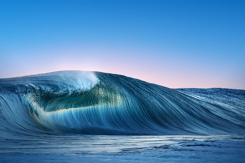 Ocean waves #Sunrise #Seascape Huawei MateBook X #Stock # K # # #. Surfing , Ocean waves, Sea waves, HD wallpaper