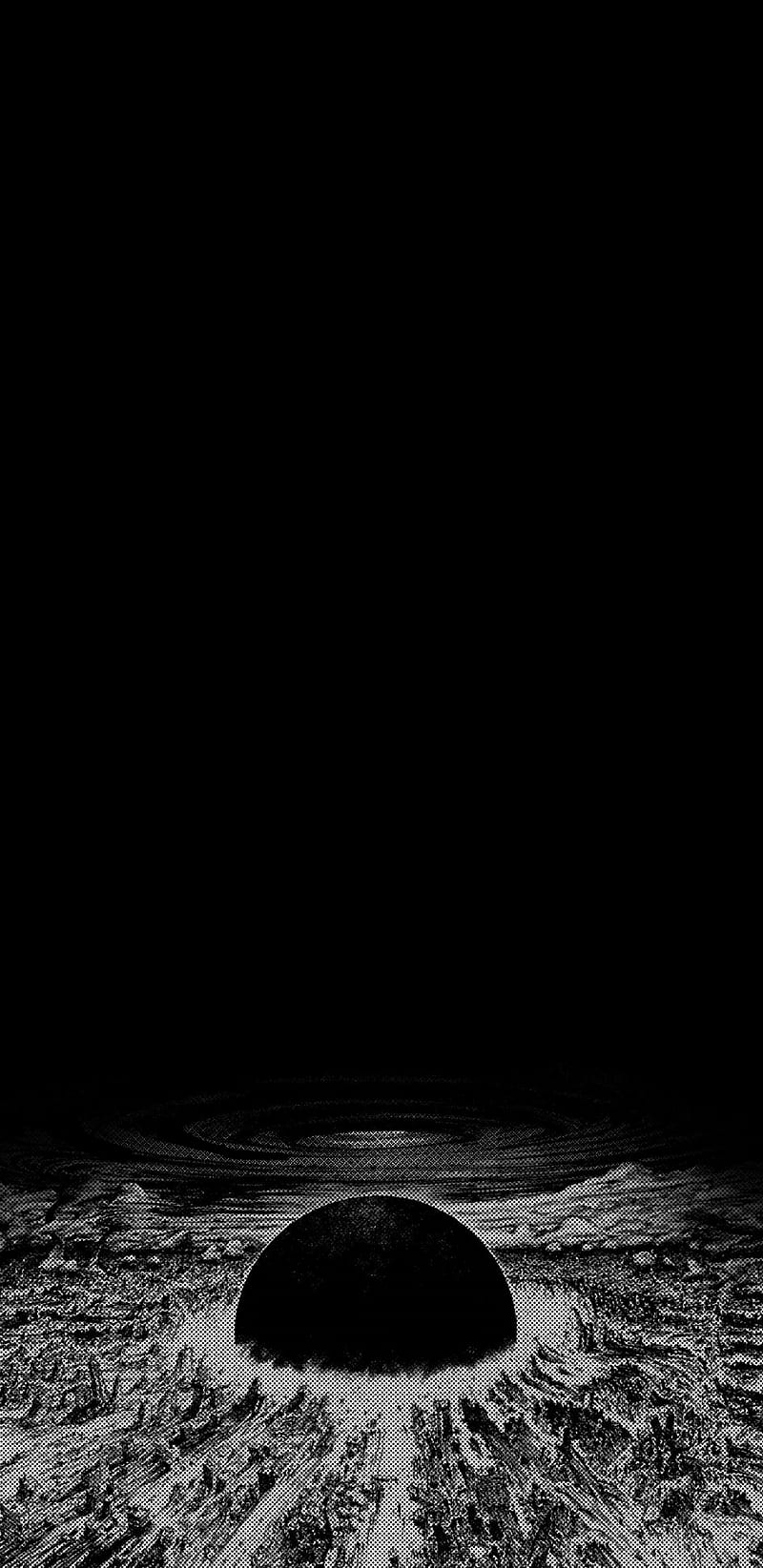 Dark, vertical, minimalism, artwork, HD phone wallpaper