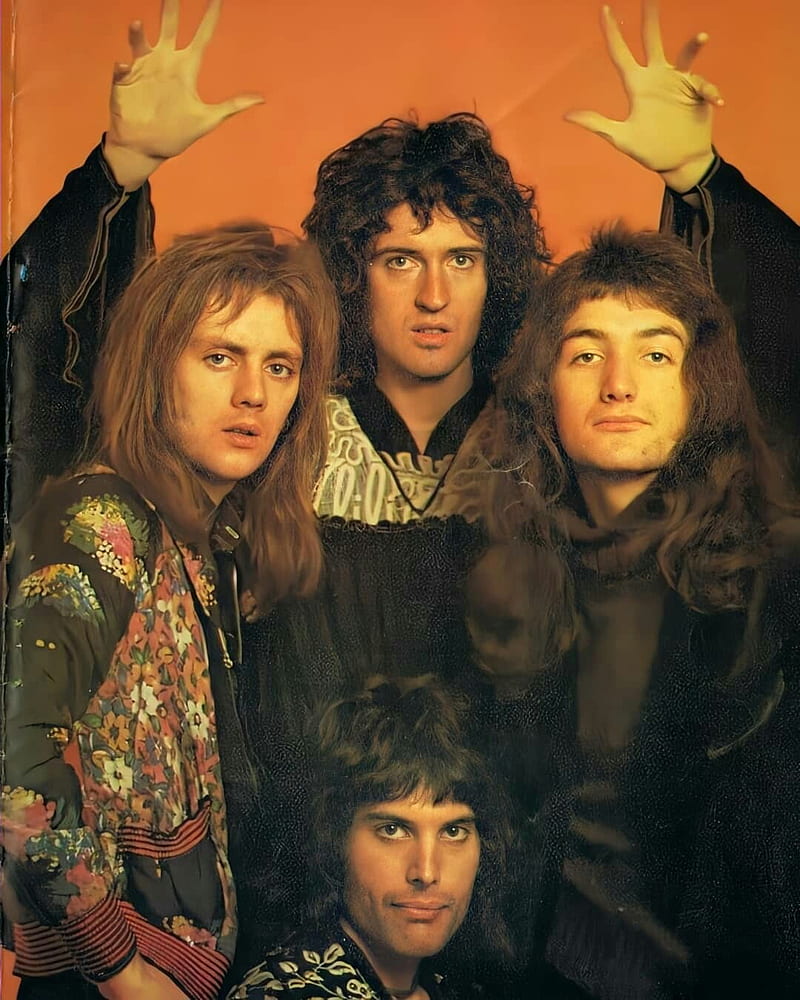 Queen, band, freddie mercury, legend, may, mercury, music, rock, HD phone wallpaper