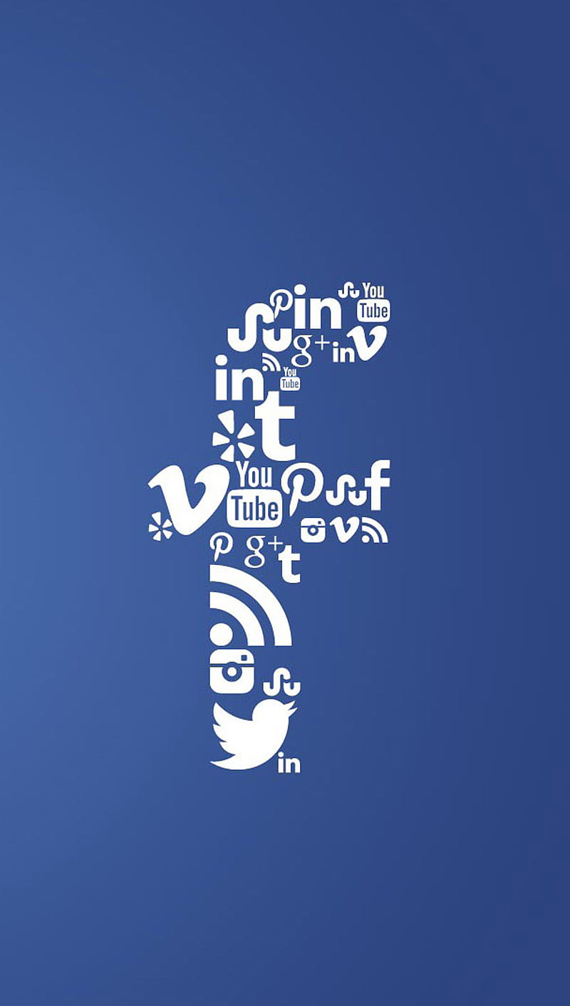 facebook logo, s7, HD phone wallpaper