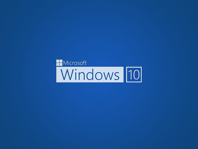 windows 10 blue background-Digital, HD wallpaper