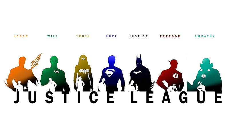 Martian Manhunter And Justice League Logos . .com, HD wallpaper