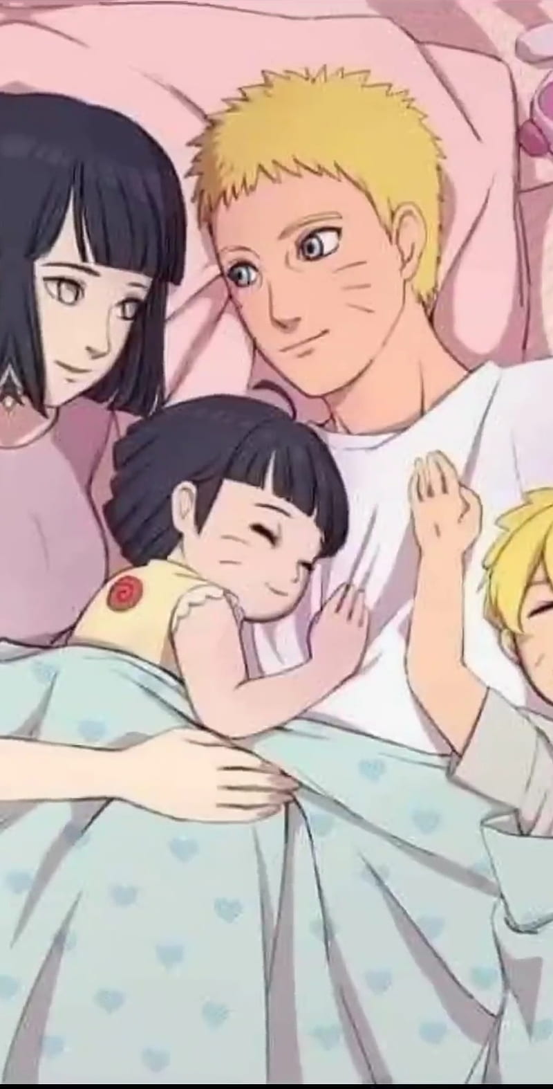 Naruto,Hinata,Boruto,Himawari[naruto Family]