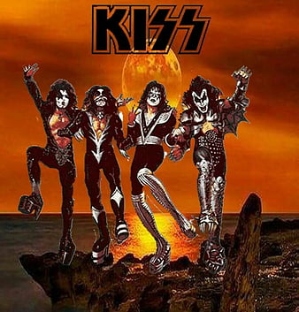 KISS (Destroyer). Kiss band, Kiss art, Rock n roll art, HD phone wallpaper