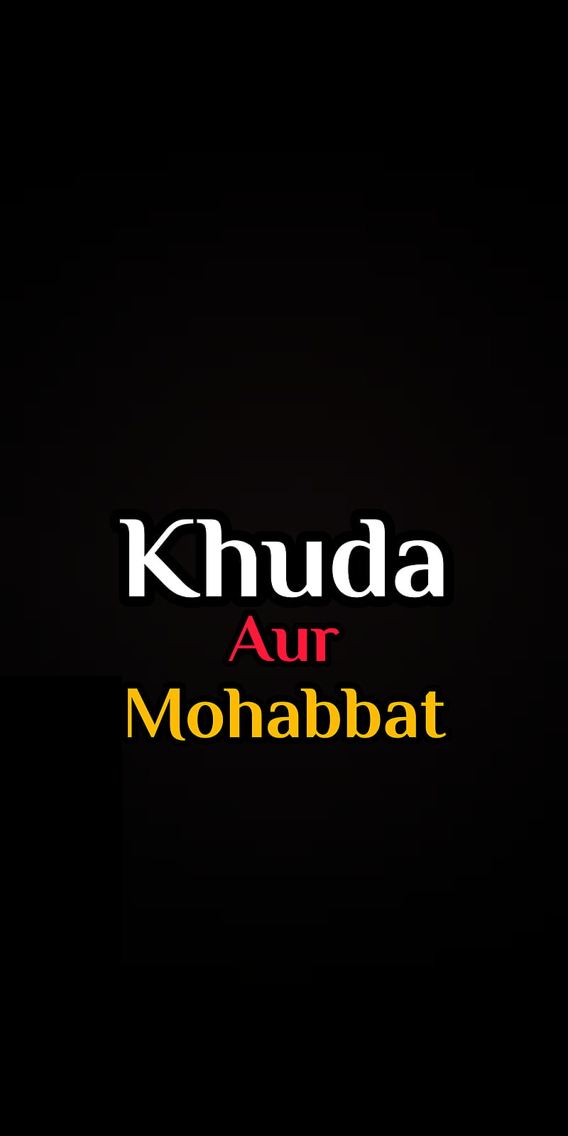Khuda Aur Mohabbat, android, black, , iphone, HD phone wallpaper | Peakpx