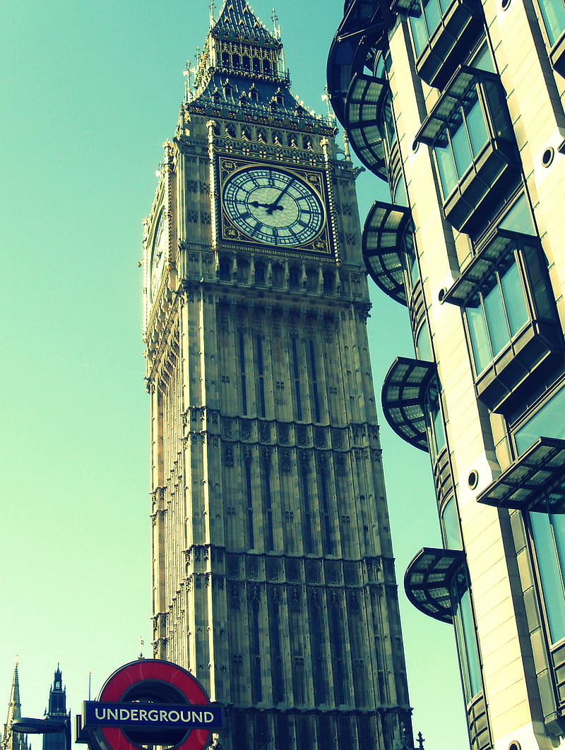 clocktowers, London, Big Ben, England, HD phone wallpaper