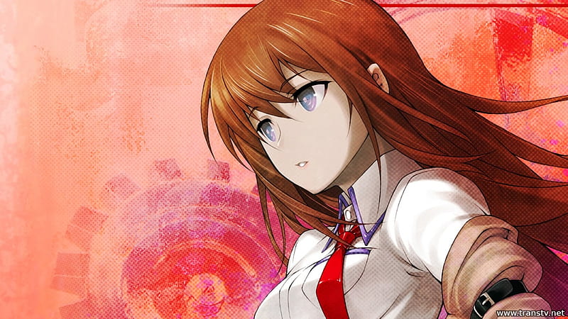 Makise Kurisu, Girl, Steins Gate, Redhead, HD wallpaper Makise Kurisu, Girl, Steins Gate, Redhead, HD wallpaper