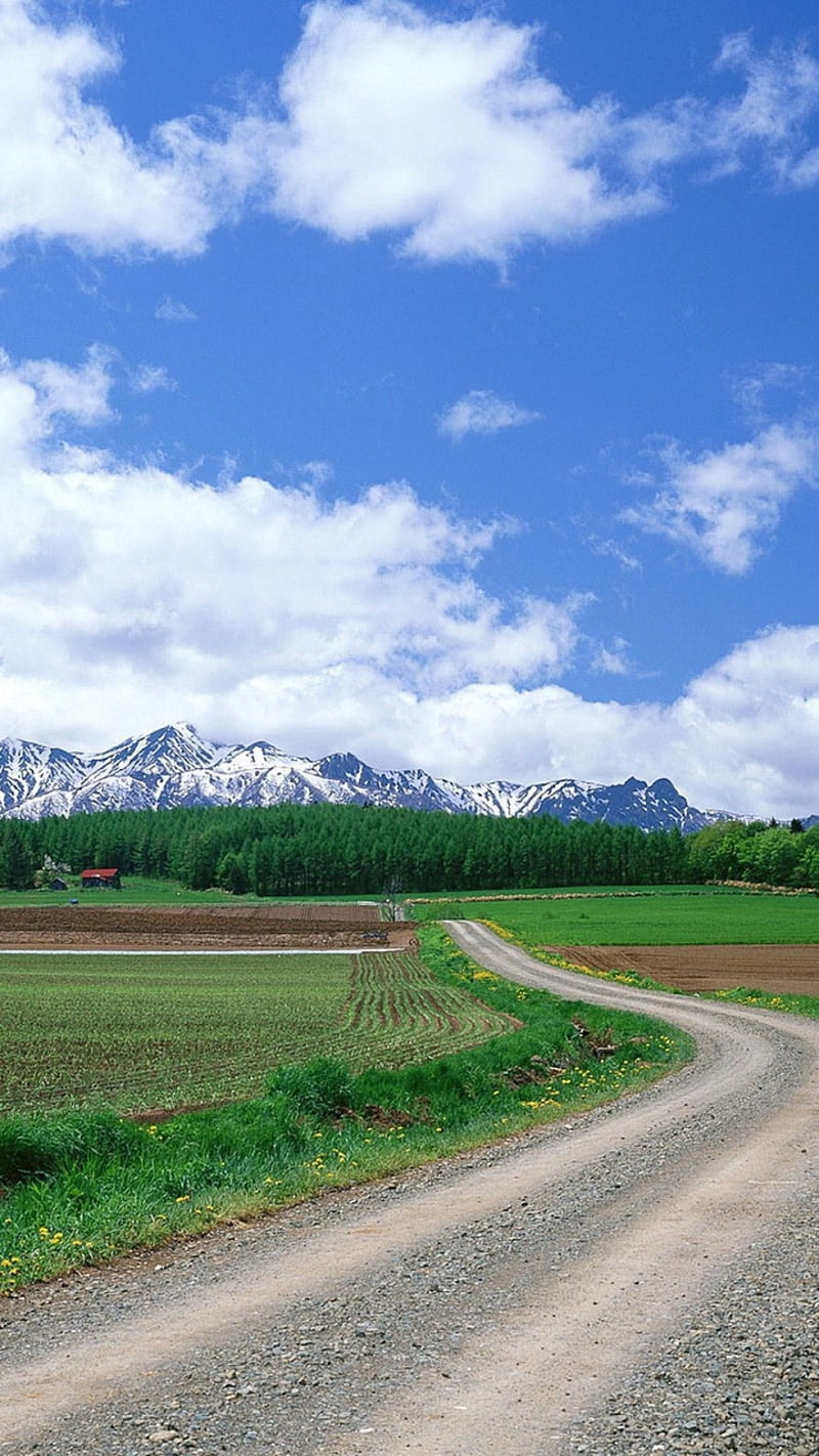 Nature, background, bonito, clouds, cool, nice, sky, view road, HD phone  wallpaper | Peakpx