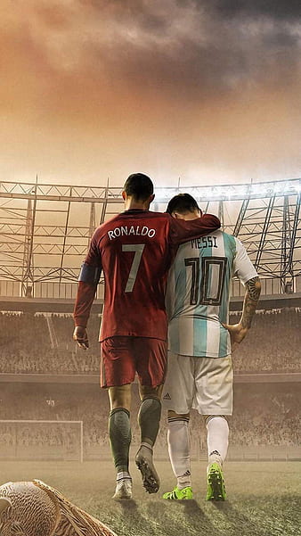 Messi And Ronaldo Chess Wallpaper - iXpap