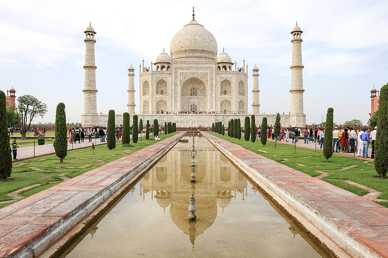 Taj Mahal, India, HD wallpaper