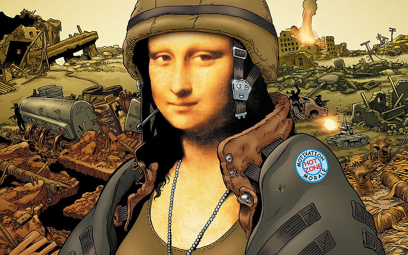 Army_at_love_the_art_of_war, army-at-love-the-art-of-war, art, mona lisa,  pg, HD wallpaper | Peakpx