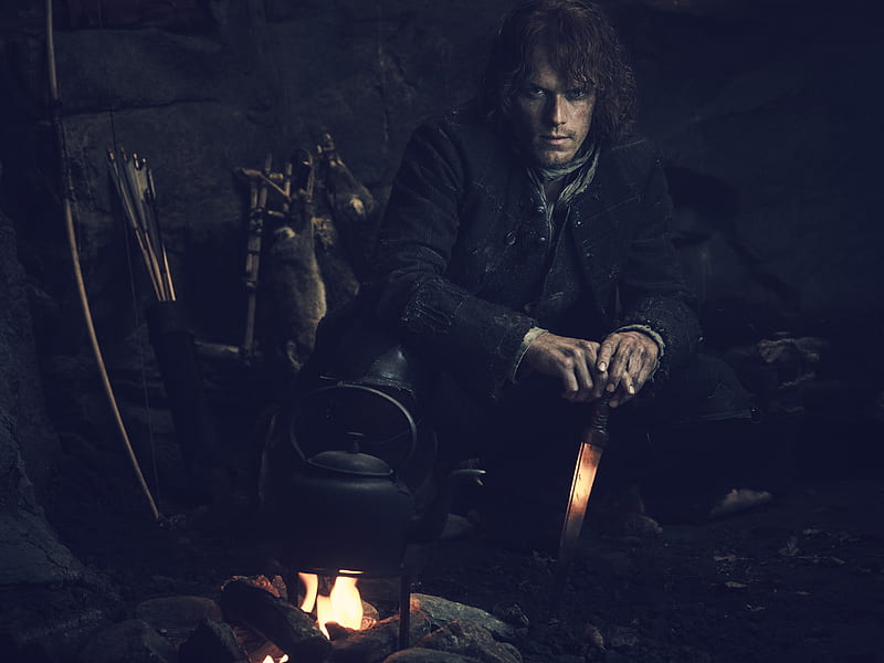 TV Show, Outlander, Jamie Fraser , Sam Heughan, HD wallpaper