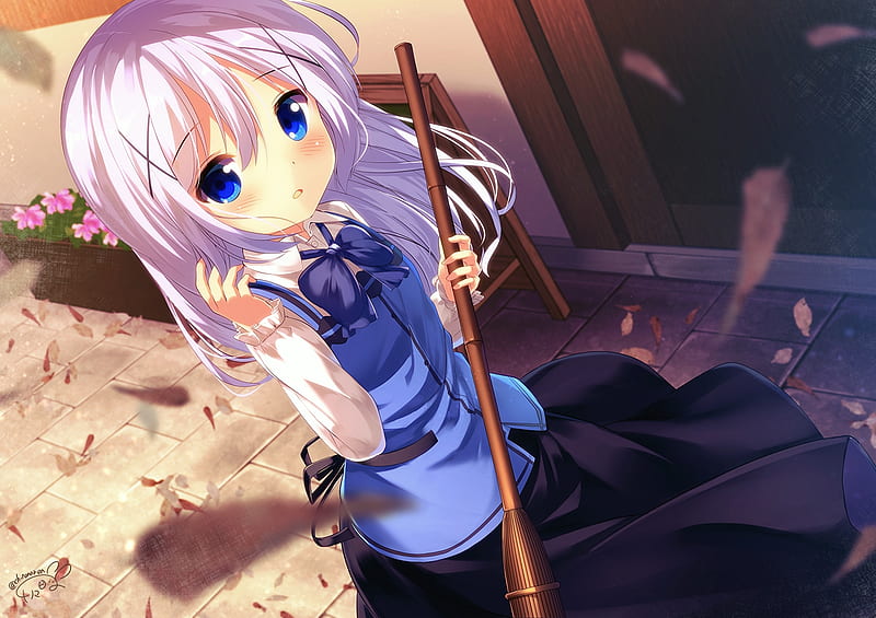 Chino Kafuu (Gochuumon wa Usagi Desu ka) 8 GQCA - Garotas Que Curtem Animes