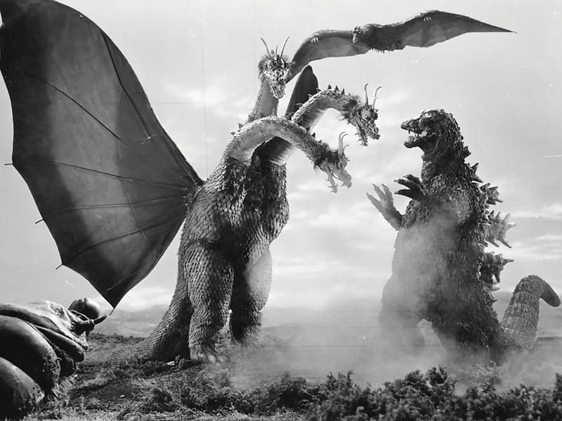 Godzilla03, mothra, king ghidorah, Godzilla, ishiro honda, HD wallpaper