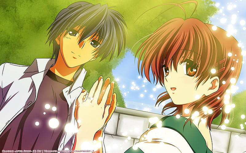 Anime, Clannad, Nagisa Furukawa, Tomoya Okazaki, HD wallpaper |  Wallpaperbetter