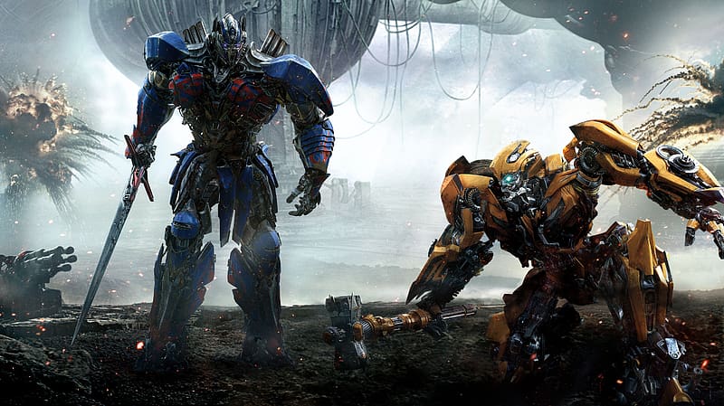 Transformers, Movie, Optimus Prime, Bumblebee (Transformers), Transformers: The Last Knight, HD wallpaper