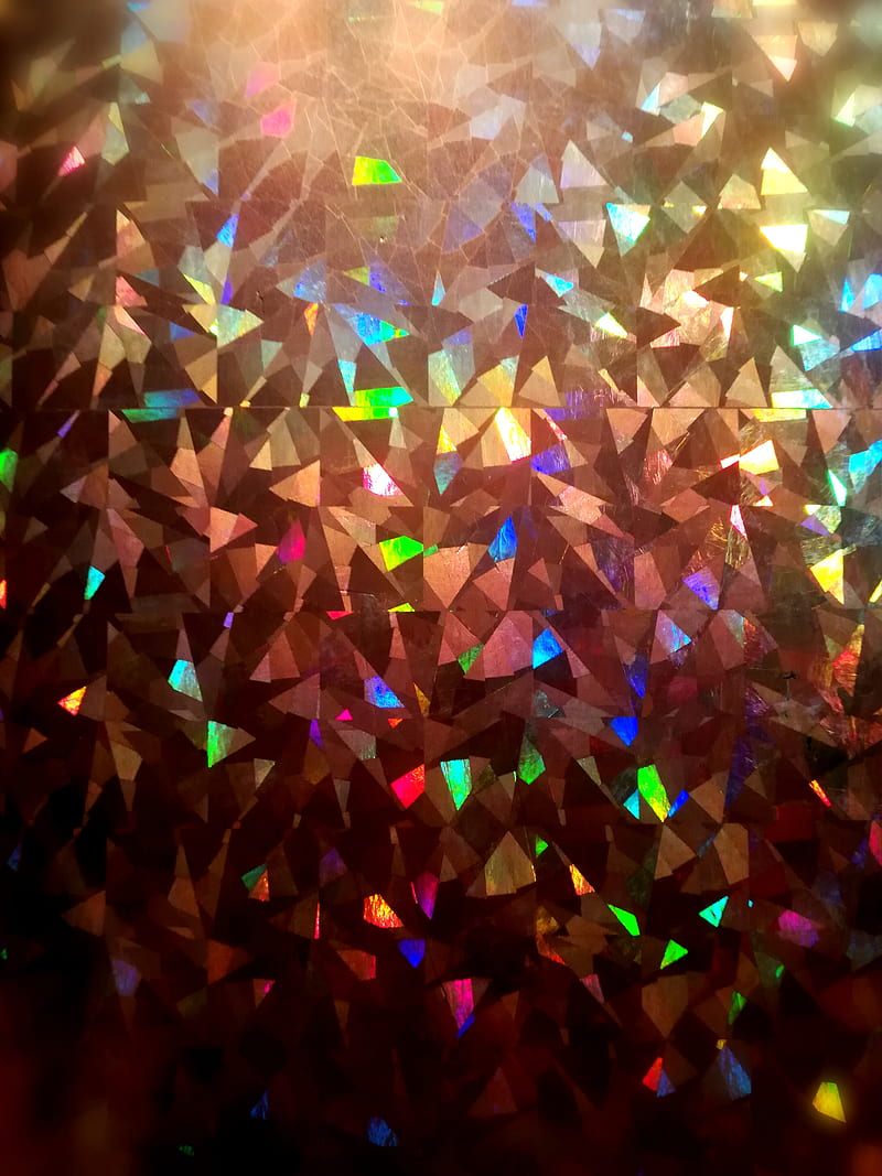 Gold Glitter, crystal, star, neon, heart, corazones, HD phone wallpaper