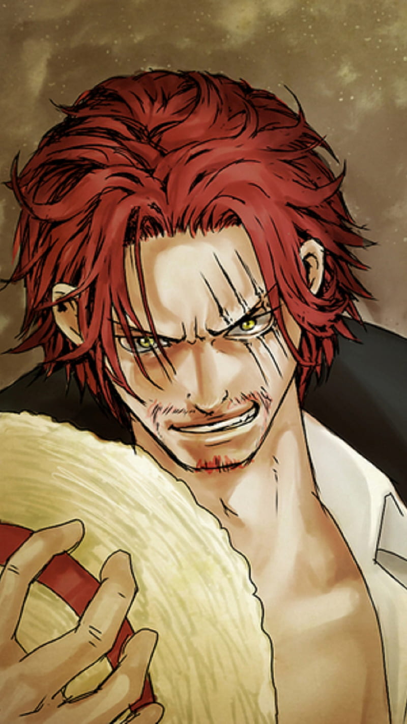 Shanks, one piece, pirate, HD phone wallpaper