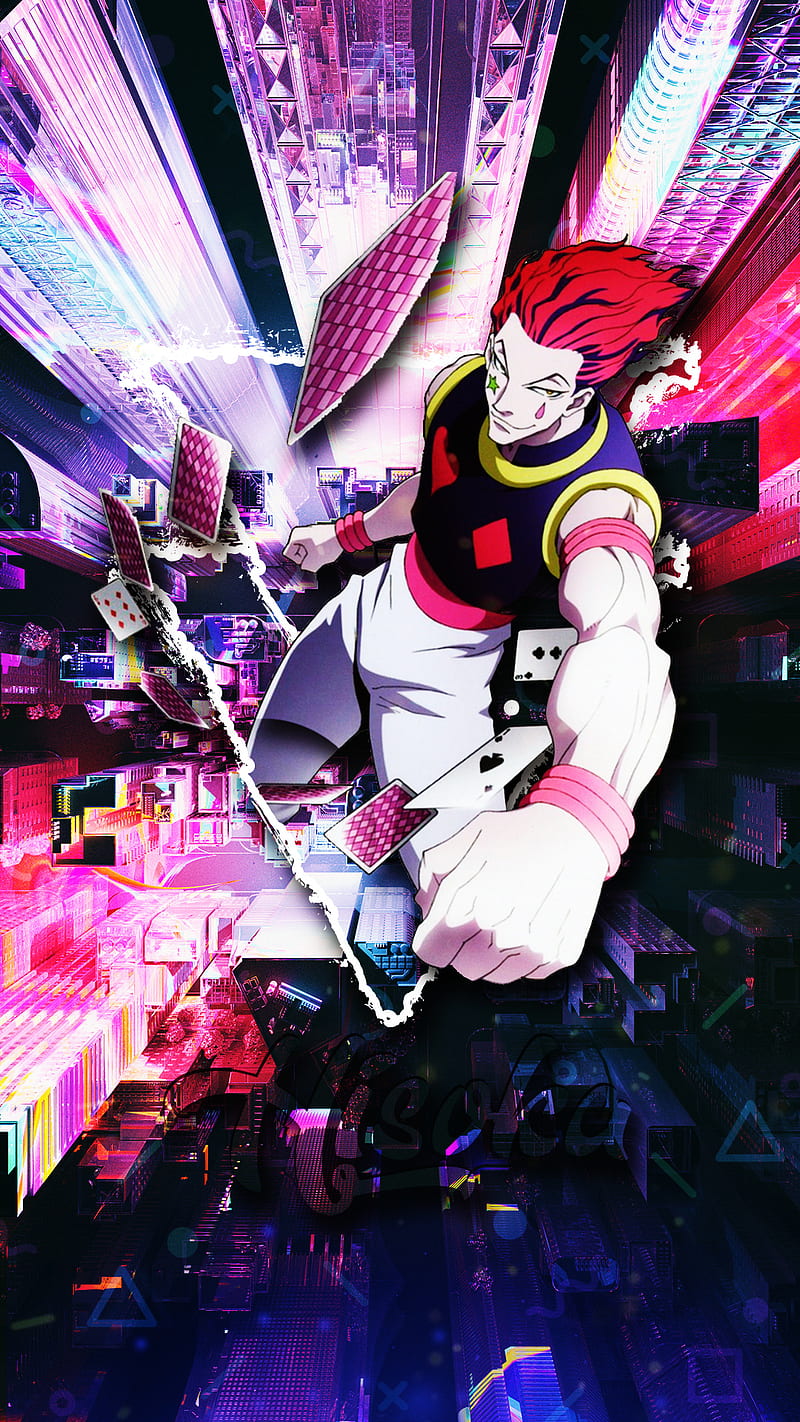 Hisoka, hunter hunter, hunter x hunter, hxh, magician, HD phone wallpaper