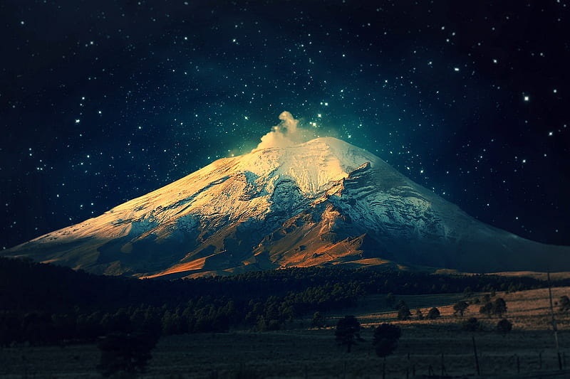 Mountain View, mountain, cool, view, HD wallpaper