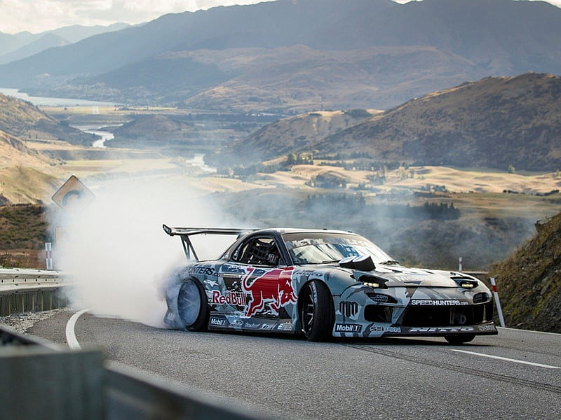 Mazda RX7, race, thrill, drift, car, HD wallpaper