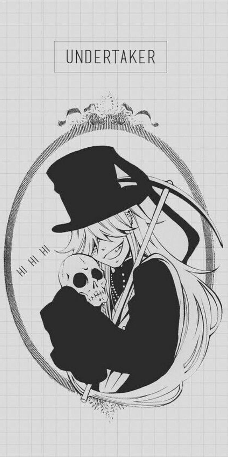 how to draw undertaker from black butler