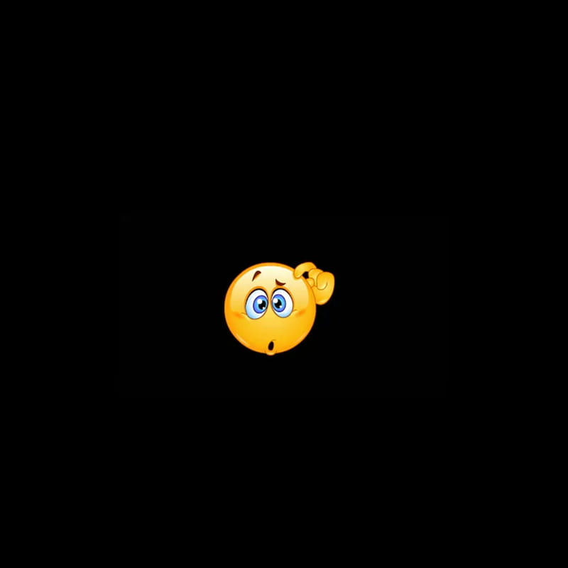 Confused emoji, confused, emoji, HD phone wallpaper