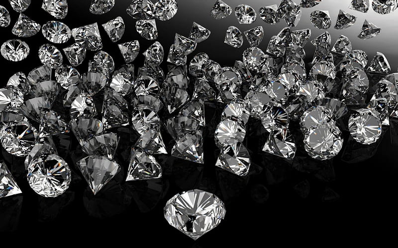 HD wallpaper clear crystal lot diamonds glow brilliant sparkle  glitter  Wallpaper Flare