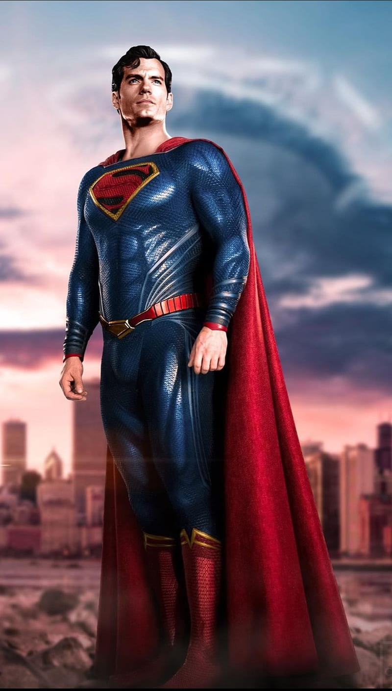 Superman man of Steel, cloud, fashion design, HD phone wallpaper
