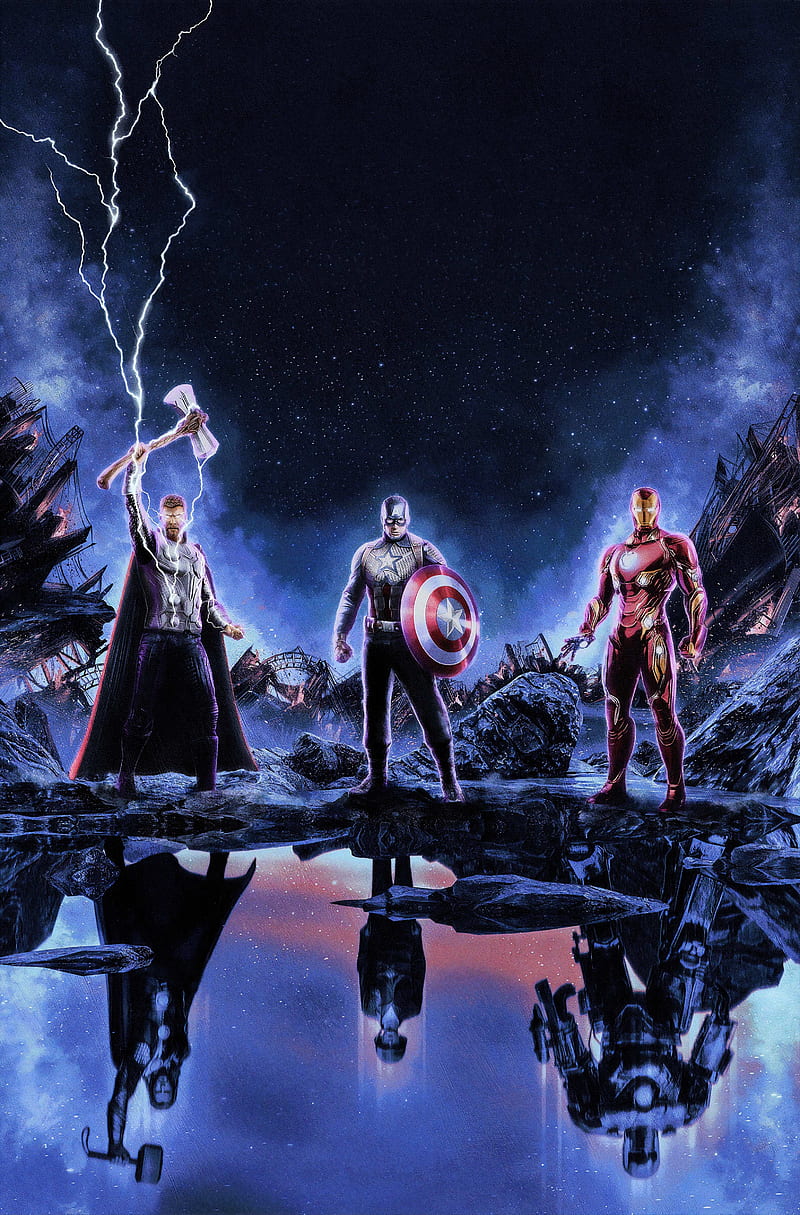 Download Exclusive Avengers Endgame Wallpapers In FHD+ Resolution