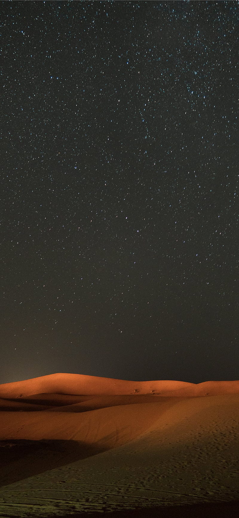 stars across the sky view at the desert iPhone 11, Desert Night, HD phone wallpaper