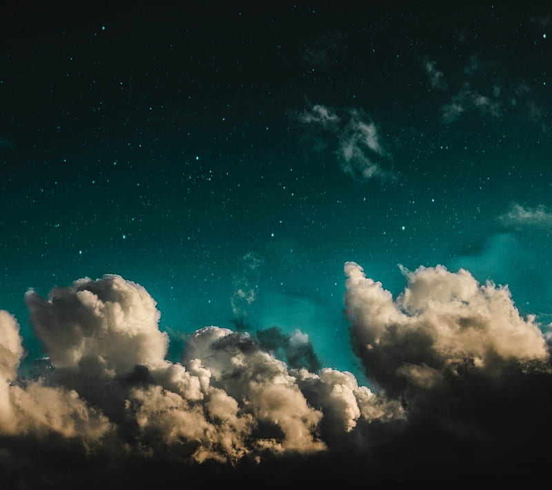 Sky clouds, pretty, stars, HD wallpaper | Peakpx