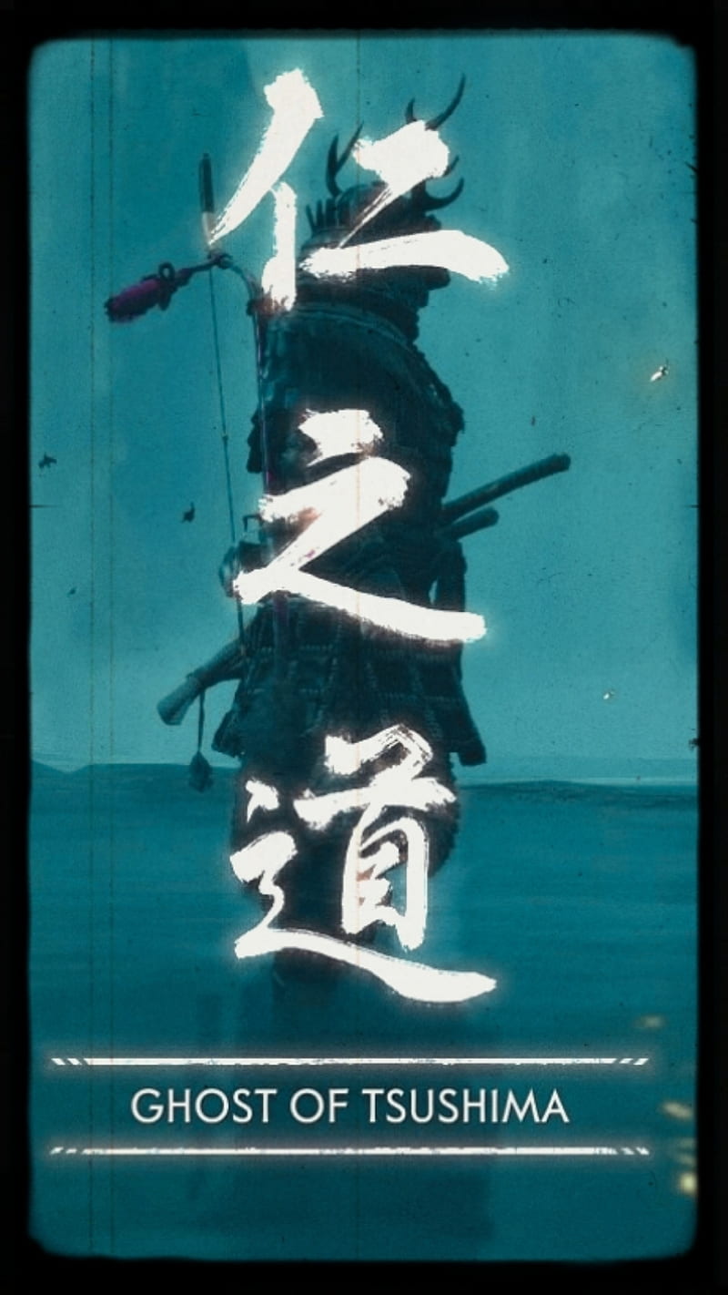 Ghost of Tsushima, game, gaming, japanese, samurai, theme, videogames, HD phone wallpaper