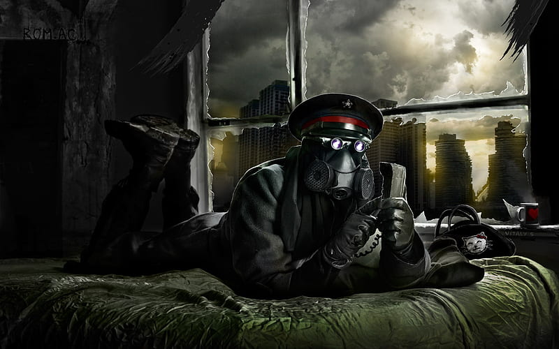 Romantically Apocalyptic creative painting Second series 13, HD wallpaper