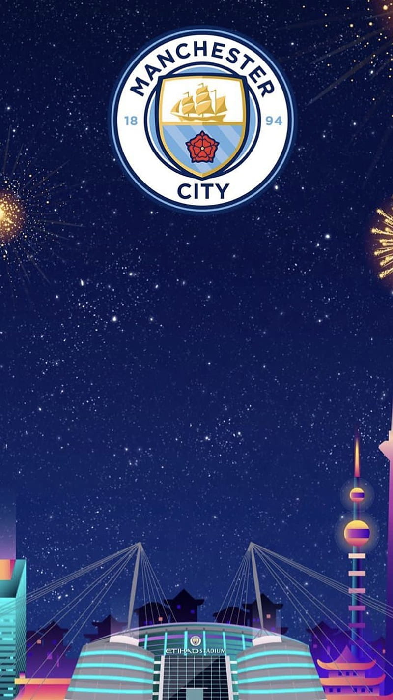 Man City FC, football, man city, manchester city fc, HD phone wallpaper