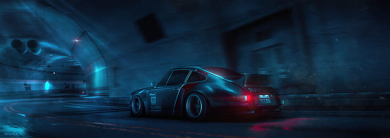 Car Porsche 4K HD Cyberpunk 2077 Wallpapers, HD Wallpapers