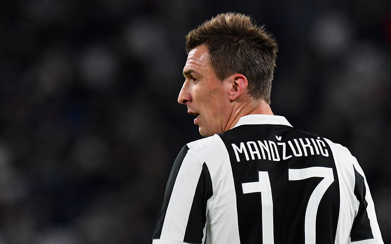 Mario Mandzukic, Juventus FC, Italy, Serie A, Croatian footballer, forward, 17 number Juve, football, HD wallpaper