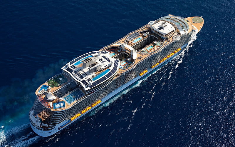 Huge Ship - Oasis Of The Seas, HD wallpaper