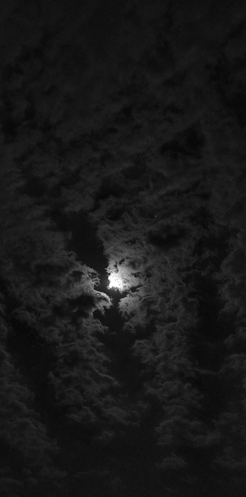 Moon light , clouds, dark, haunted, metal, movie, night, HD phone wallpaper