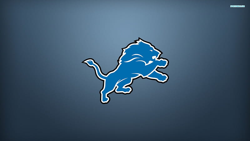 Detroit Lions Logo HD Wallpaper - WallpaperFX