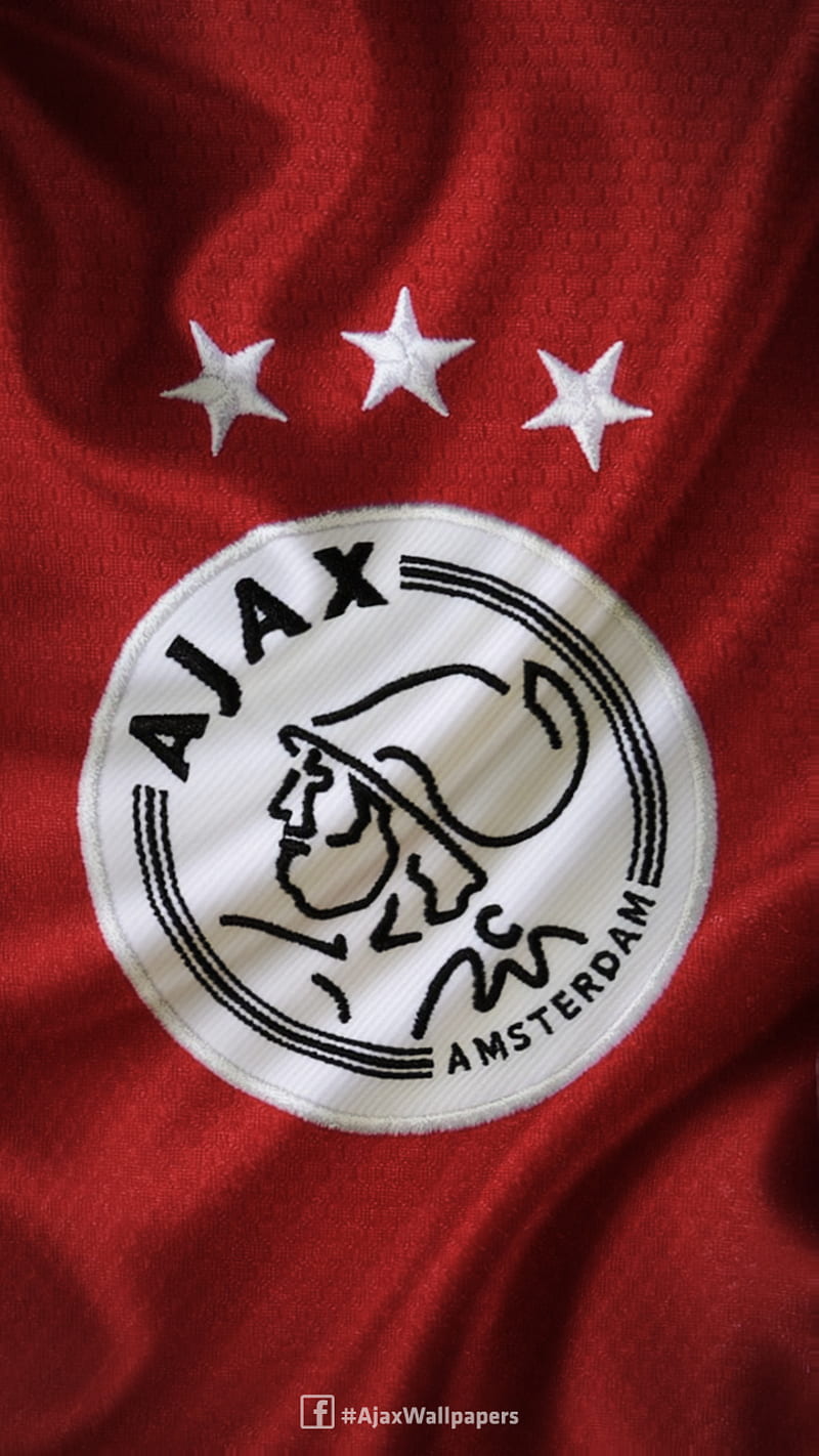 Ajax Logo Cloth 2, afca, ajax, ajax amsterdam, ajax, feyenoord, mokum, psv, wzawzdb, HD phone wallpaper