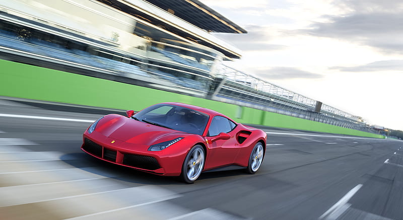 2016 Ferrari 488 GTB - Front , car, HD wallpaper